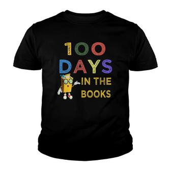 100 Days In The Books - English Teacher Book Reading Lover Youth T-shirt | Mazezy