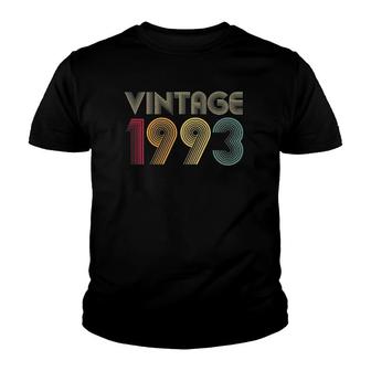 28Th Birthday Gifts Year Old - Vintage 1993 Ver2 Youth T-shirt | Mazezy
