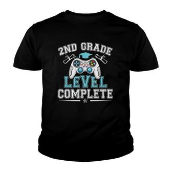 2Nd Grade Level Complete Graduation 2021 Class Second Grade Youth T-shirt | Mazezy
