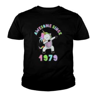 42Nd Birthday Gift Women 42 Years Old Mom Auntie Wife Unicorn Youth T-shirt | Mazezy