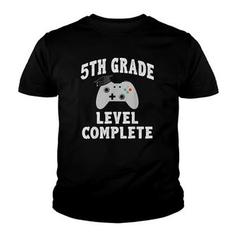 5th Grade Graduation Gamer Graduation Youth T-shirt | Mazezy