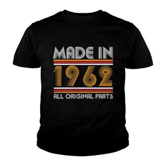 60Th Birthday Made In 1962 Youth T-shirt | Mazezy