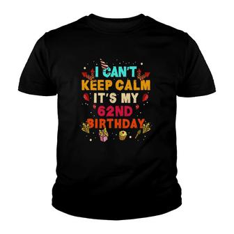 62 Years Old Men Woman It's My 62Nd Birthday Gift Youth T-shirt | Mazezy DE
