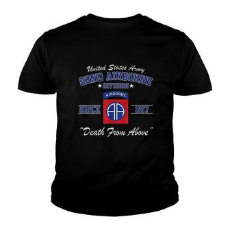 82nd Airborne Division Youth T-shirt | Mazezy