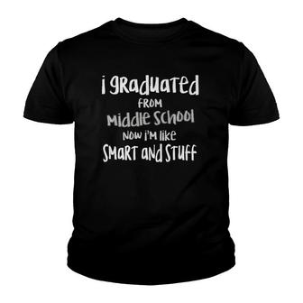 8Th Grade Grad Middle School Graduation Junior High Graduate Premium Youth T-shirt | Mazezy