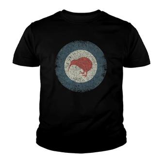 Air Force Roundel Of New Zealand Distressed Youth T-shirt | Mazezy