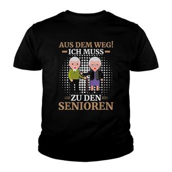 Altenpflegerin Senioren Spruch Pflegekraft Pfleger Youth T-shirt | Mazezy