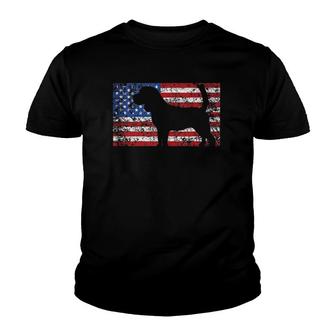 American Flag Beagle Dog 4Th Of July Usa Gift Youth T-shirt - Thegiftio UK