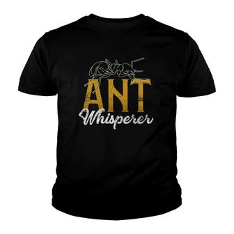 Ant Whisperer Ant Lover Animal Youth T-shirt | Mazezy