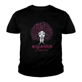 Aquarius Queen V2 Youth T-shirt - Thegiftio UK