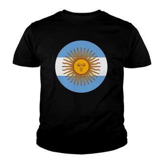 Argentina Flag The Argentine Republic Youth T-shirt | Mazezy