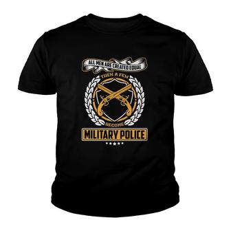 Army Mp Miltary Police Youth T-shirt | Mazezy