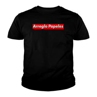 Arreglo Papeles Red Box Youth T-shirt | Mazezy