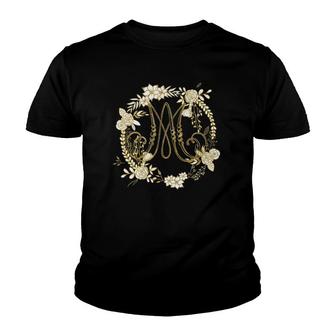 Auspice Maria Blessed Mother Mary Marian Consecration Youth T-shirt | Mazezy UK