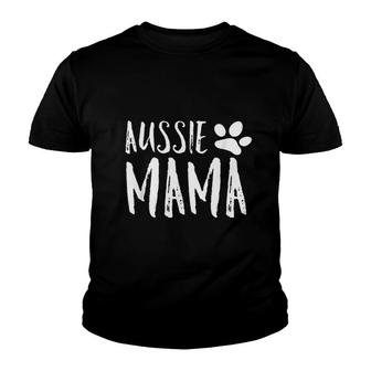 Australian Shepherd Mom Youth T-shirt | Mazezy
