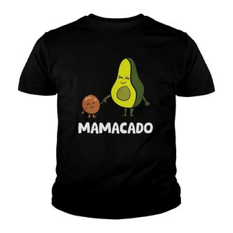 Avocado Mama Avocado Mom Funny Avocado Mamacado Youth T-shirt | Mazezy