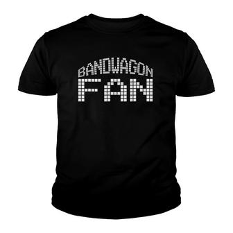 Bandwagon Fan Funny Sport T Youth T-shirt | Mazezy