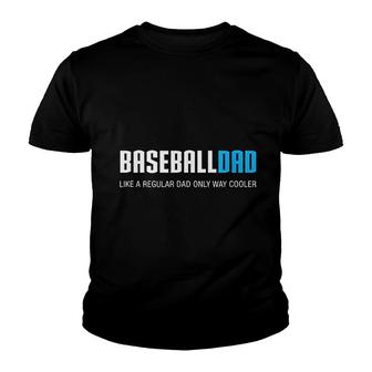Baseball Dad V2 Youth T-shirt - Thegiftio UK