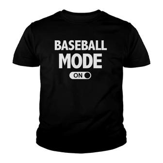Baseball Funny Baseball Lover Players Youth T-shirt | Mazezy