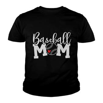 Baseball Mom Gift Youth T-shirt | Mazezy