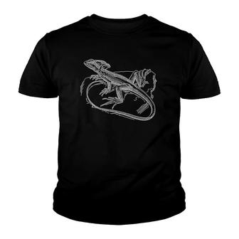 Basilisk Lizard Reptile Tee Youth T-shirt | Mazezy