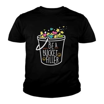 Be A Bucket Filler Guidance Counselor Gift Youth T-shirt | Mazezy