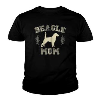 Beagle Mom Dog Lover Mother's Day Youth T-shirt | Mazezy