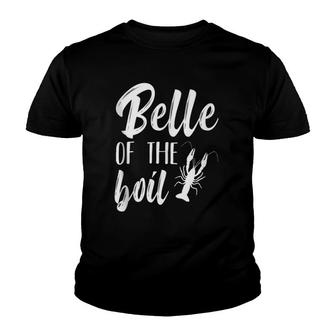 Belle Of The Boil Crawfish Crayfish Crawdad Funny Southern Youth T-shirt | Mazezy DE