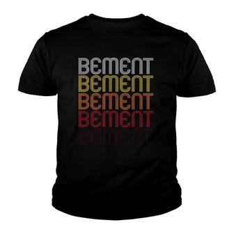 Bement, Il Vintage Style Illinois Youth T-shirt | Mazezy