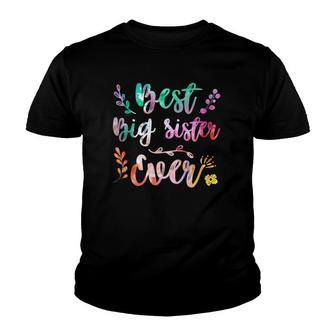 Best Big Sister Ever Christmas Mother's Day For Women Mom Youth T-shirt | Mazezy