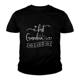 Best Grandma Ever V2 Youth T-shirt - Thegiftio UK