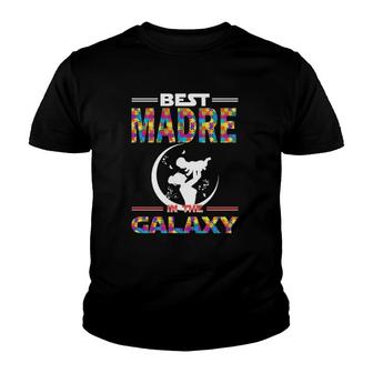 Best Madre In The Galaxy Mother And Son Color Puzzle Version Youth T-shirt | Mazezy CA