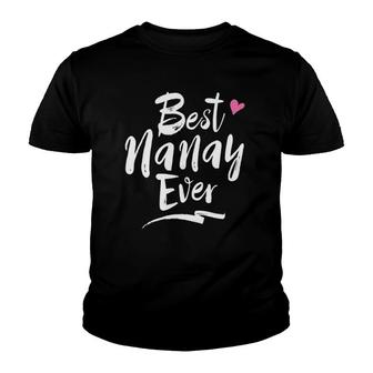 Best Nanay Ever Gift For Filipino Mom Mother Youth T-shirt | Mazezy