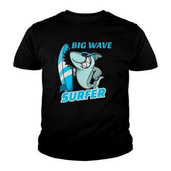 Big Wave Surfer - Surfing Design Youth T-shirt | Mazezy