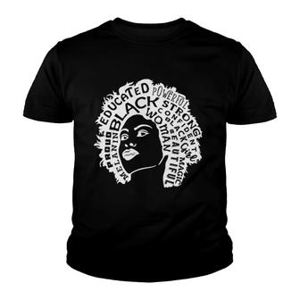 Black History African American Women Youth T-shirt | Mazezy CA