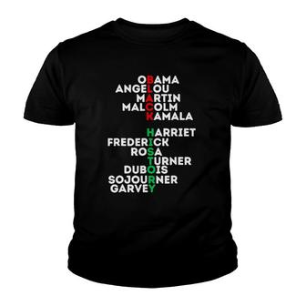 Black History Month African American Love Men Women Unity Youth T-shirt | Mazezy