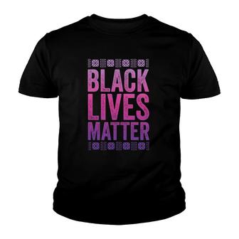 Black Lives Matter African American Black History Youth T-shirt | Mazezy