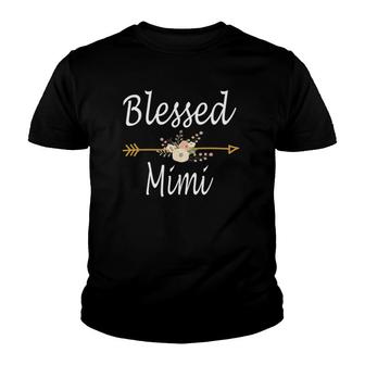 Blessed Mimi Mothers Day Gifts Youth T-shirt | Mazezy