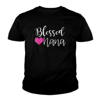 Blessed Nana Grandmother Youth T-shirt | Mazezy DE