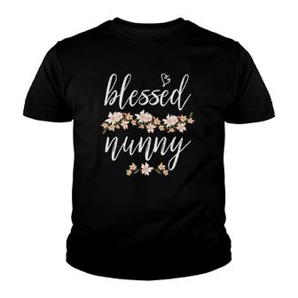 Blessed Nunny Cute Mothers Day Youth T-shirt | Mazezy