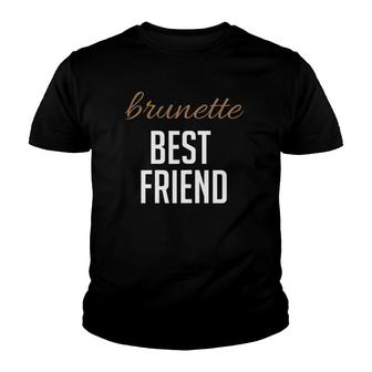 Blonde Brunette Best Friends - Matching Bff Outfits Youth T-shirt | Mazezy