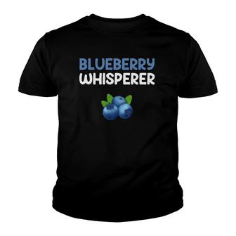 Blueberry Whisperer - Blueberry Lover Youth T-shirt | Mazezy