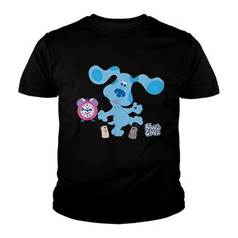 Blues Clues Classic Blues Group Youth T-shirt | Mazezy