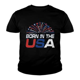 Born In The Usa Youth T-shirt | Mazezy