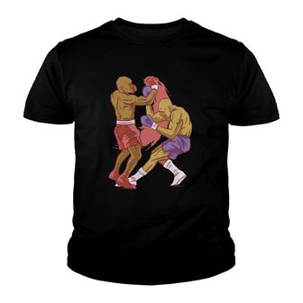 Boxers Fighting Match Boxing Lover Youth T-shirt | Mazezy