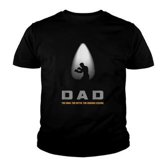 Boxing Dad Boxing Apparel Boxing Youth T-shirt | Mazezy