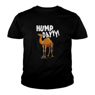 Camel Dromedary Camel Its Hump Day Youth T-shirt | Mazezy