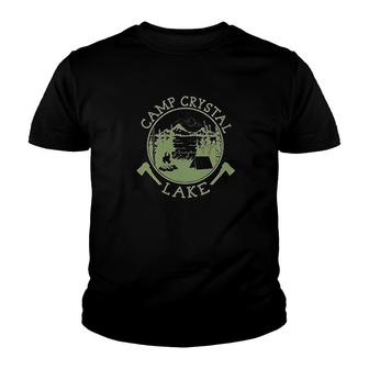 Camp Crystal Lake Counselor Youth T-shirt | Mazezy