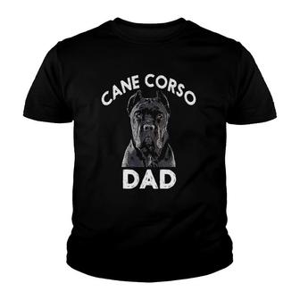 Cane Corso Dad Italian Mastiff Gift Youth T-shirt | Mazezy AU