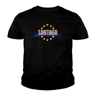 Cape Verdean Clothes Santiago Cape Verde Islands Flag Youth T-shirt | Mazezy